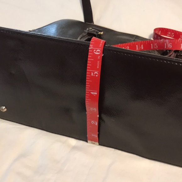 DNKY 100% Cow Leather Purse in Chocolate Brown - Picture 12 of 16